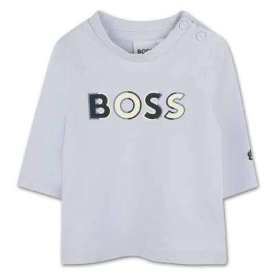 T-shirt con stampa logo BOSS RAGAZZO