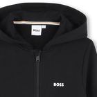 Cardigan con cappuccio BOSS 
                    RAGAZZO