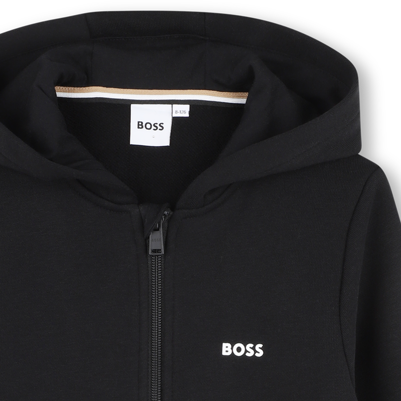 Cardigan con cappuccio BOSS 
                        RAGAZZO