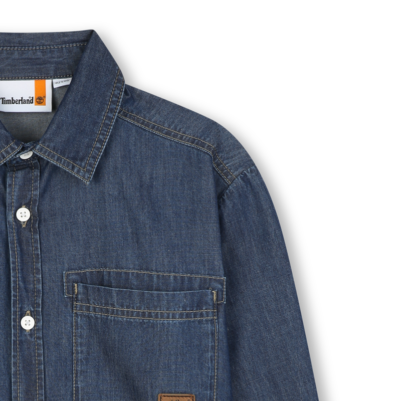 Long-sleeved denim shirt TIMBERLAND 
                        RAGAZZO