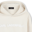 FELPA CON CAPPUCCIO KARL LAGERFELD KIDS 
                    BAMBINO