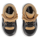 Sneakers con lacci elasticizzati BOSS 
                    RAGAZZO