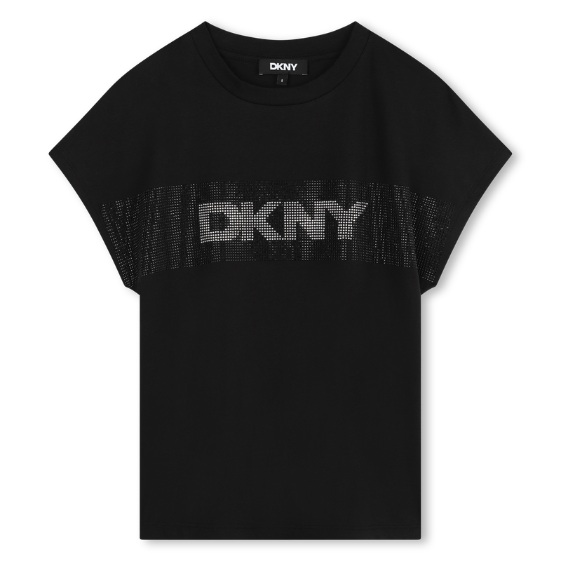 T-shirt a maniche corte DKNY 
                        BAMBINA