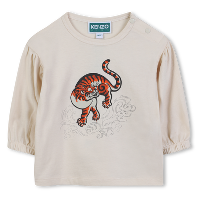 T-shirt a maniche lunghe KENZO KIDS BAMBINA