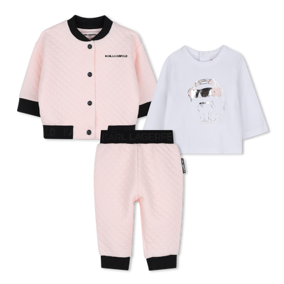 Completo da jogging KARL LAGERFELD KIDS BAMBINA