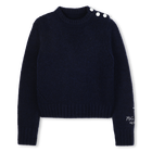 Maglione rotondo con apertura abbottonata ZADIG VOLTAIRE 
                    BAMBINA