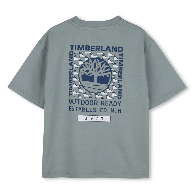 T-SHIRT A MANICHE CORTE TIMBERLAND 
                        RAGAZZO