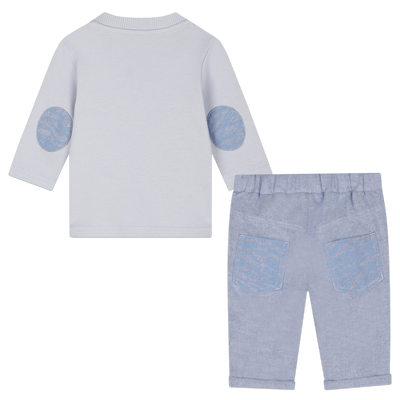 T-Shirt & Trousers Set KENZO KIDS RAGAZZO
