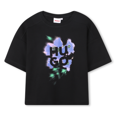 T-shirt a maniche corte HUGO BAMBINA