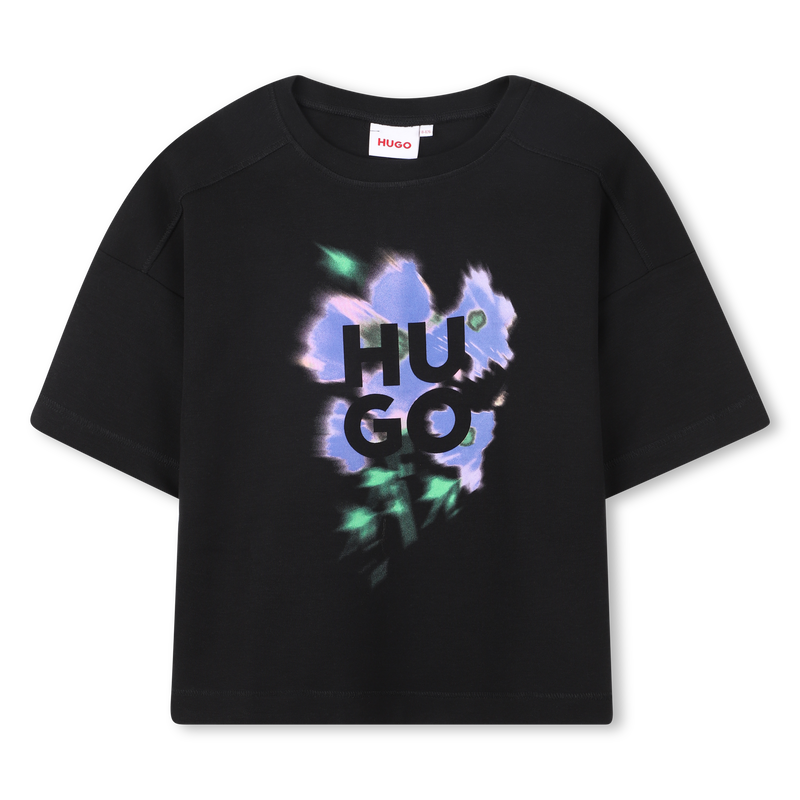 T-shirt a maniche corte HUGO 
                        BAMBINA