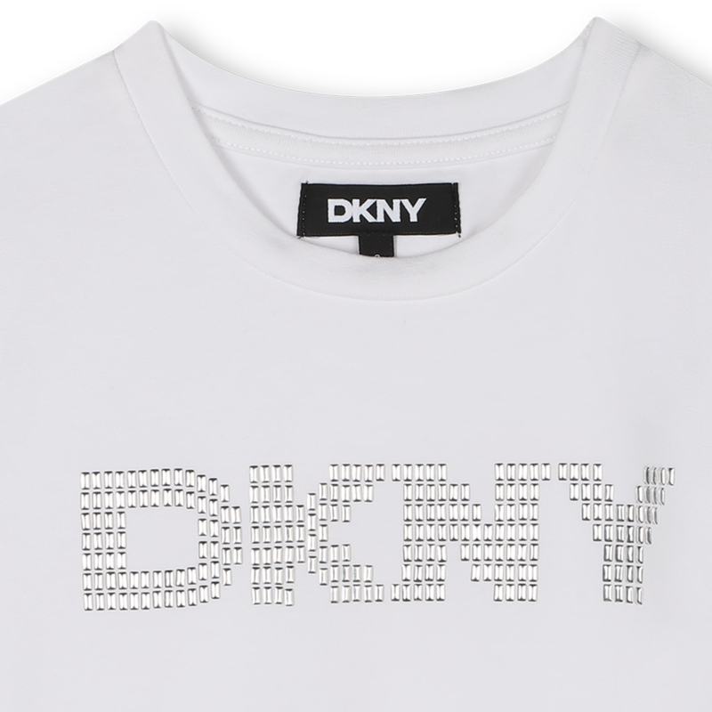 T-shirt a maniche corte DKNY 
                        BAMBINA