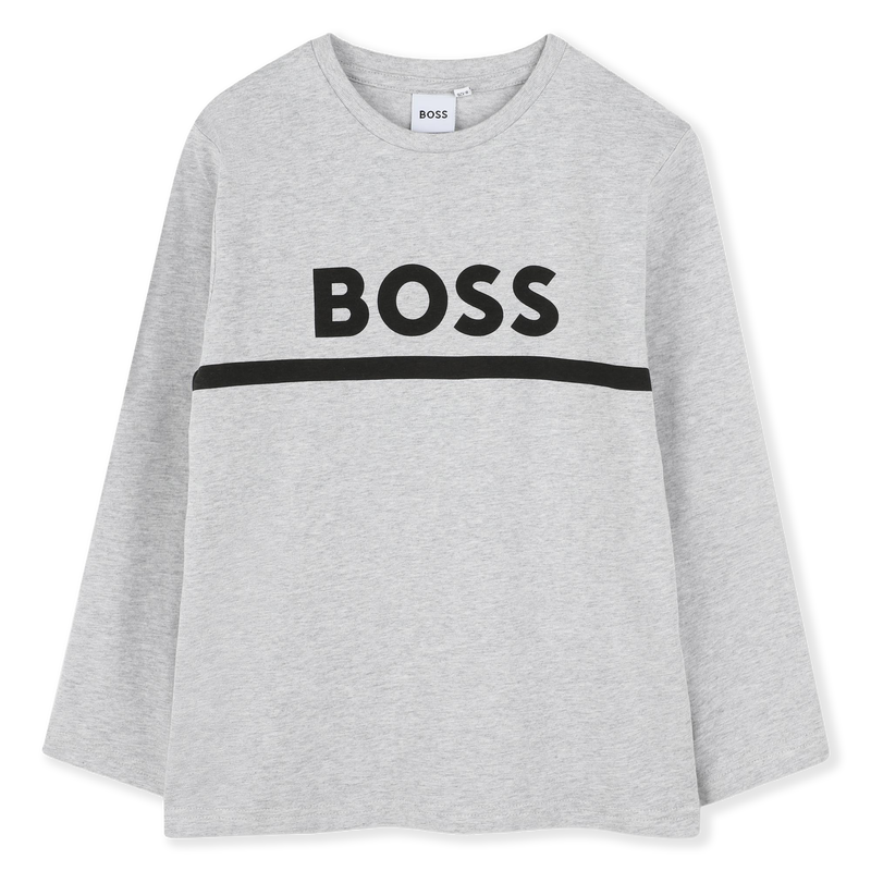 T-SHIRT A MANICHE LUNGHE BOSS 
                        RAGAZZO