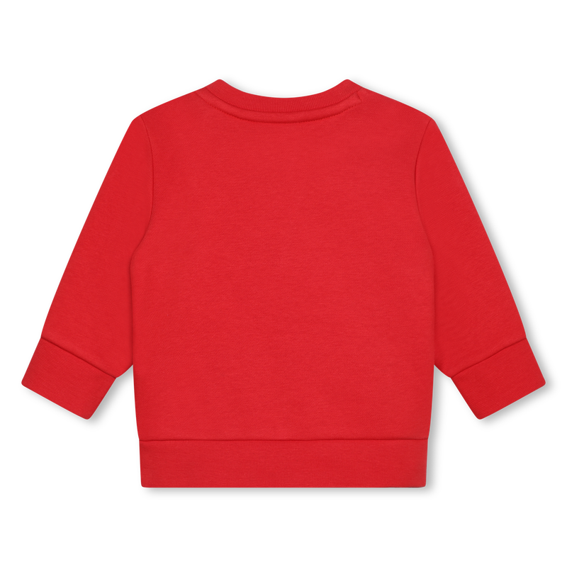 Felpa a girocollo stampata BOSS 
                        RAGAZZO