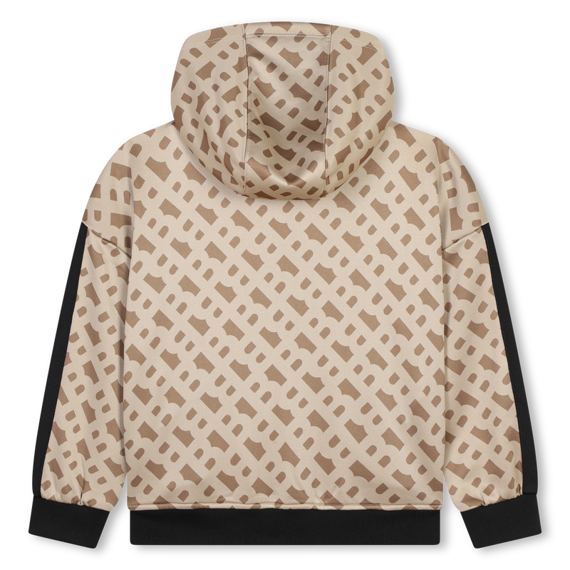 Cardigan jacquard a cappuccio BOSS 
                        BAMBINA