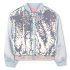 Giacca con zip in paillettes BILLIEBLUSH 
                    BAMBINA