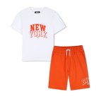 Insieme t-shirt e bermuda DKNY 
                    RAGAZZO