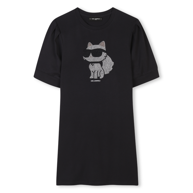 Vestito a maniche corte KARL LAGERFELD KIDS 
                        BAMBINA