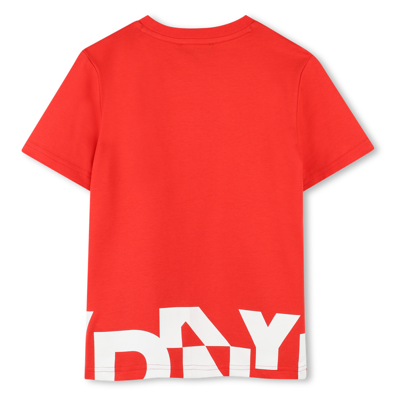 T-shirt ampia in cotone DKNY 
                        RAGAZZO
