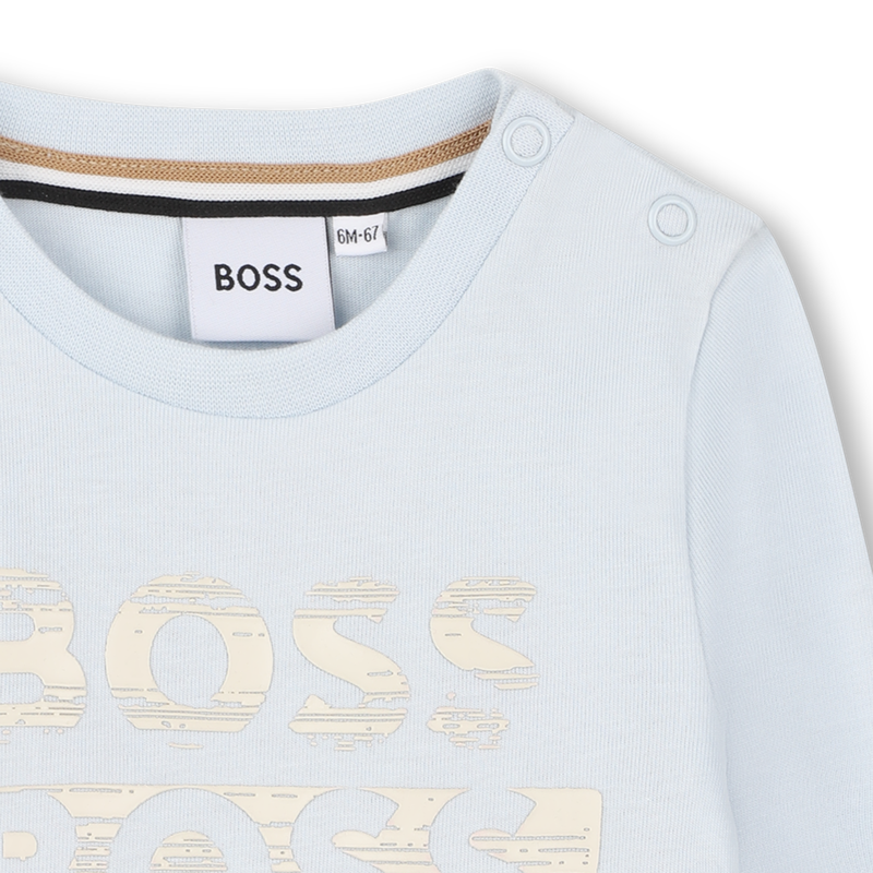 T-shirt a maniche lunghe BOSS 
                        RAGAZZO