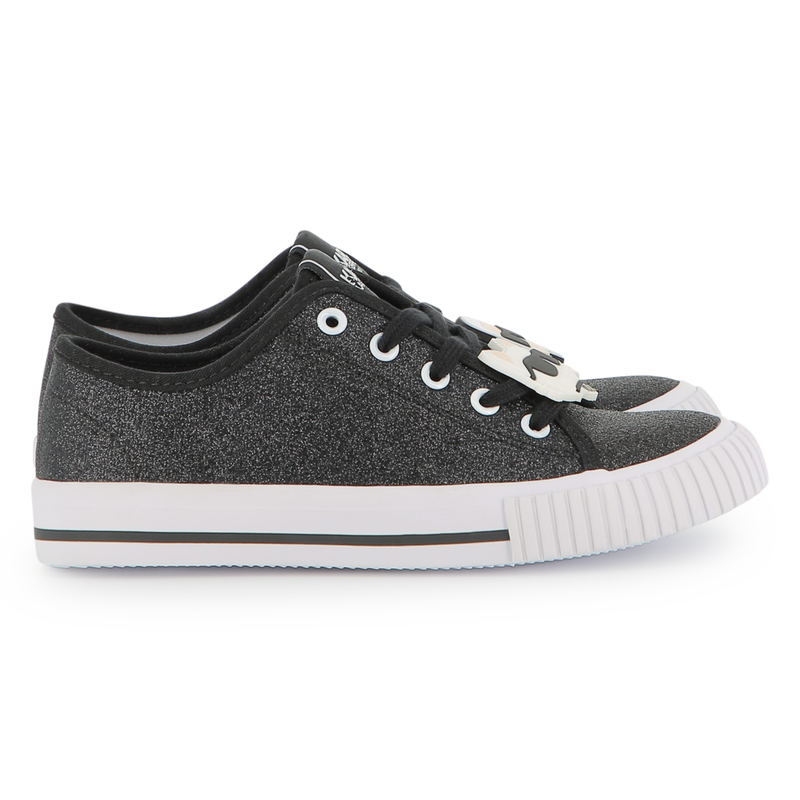 Sneakers basse con lacci KARL LAGERFELD KIDS 
                        BAMBINA