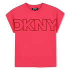 T-shirt a maniche corte, FUCSIA, hi-res