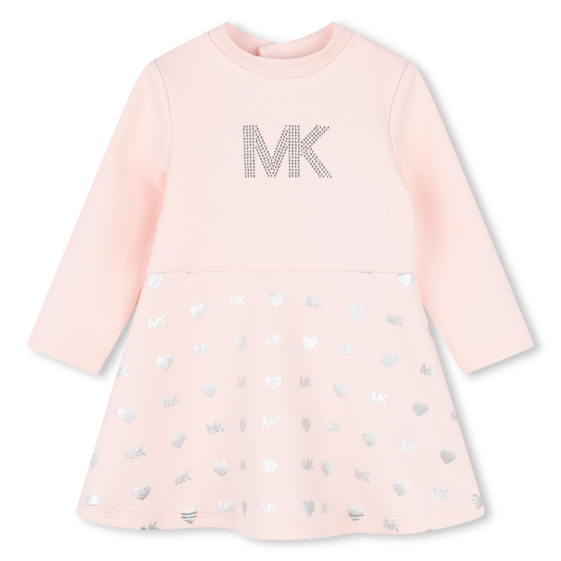 Vestito maniche lunghe borchie MICHAEL KORS 
                        BAMBINA