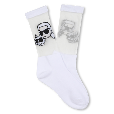Calzini dal taglio medio KARL LAGERFELD KIDS BAMBINA