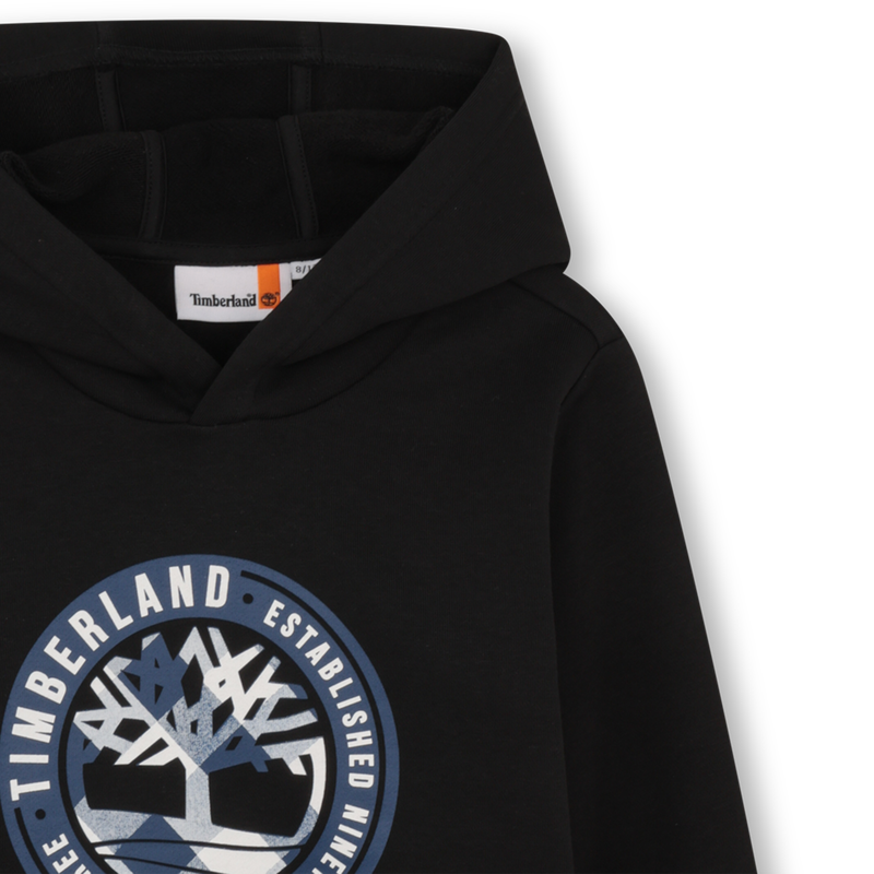 FELPA CON CAPPUCCIO TIMBERLAND 
                        RAGAZZO