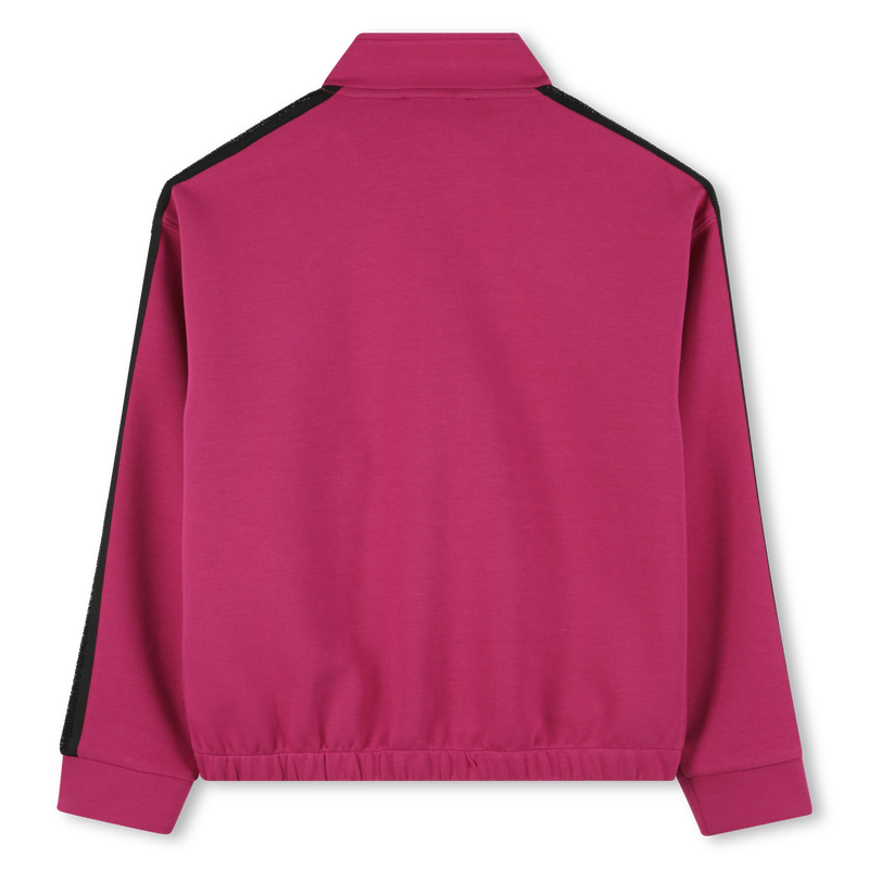 Cardigan in doppia jersey KARL LAGERFELD KIDS 
                        BAMBINA