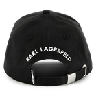 Cappello regolabile in cotone KARL LAGERFELD KIDS 
                    RAGAZZO