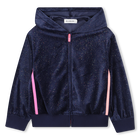 Cardigan in velluto lucido BILLIEBLUSH 
                    BAMBINA