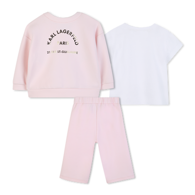 JOGGER SET KARL LAGERFELD KIDS BAMBINA