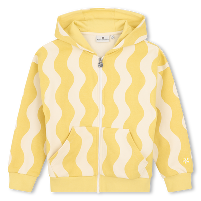 FELPA CON CAPPUCCIO E ZIP KIDS AROUND RAGAZZO