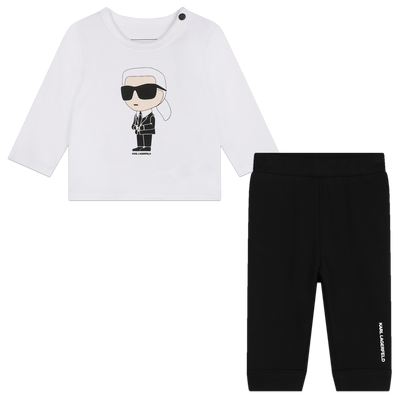 Set t-shirt e boxer KARL LAGERFELD KIDS RAGAZZO