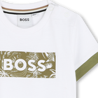 T-shirt a maniche corte BOSS 
                    RAGAZZO