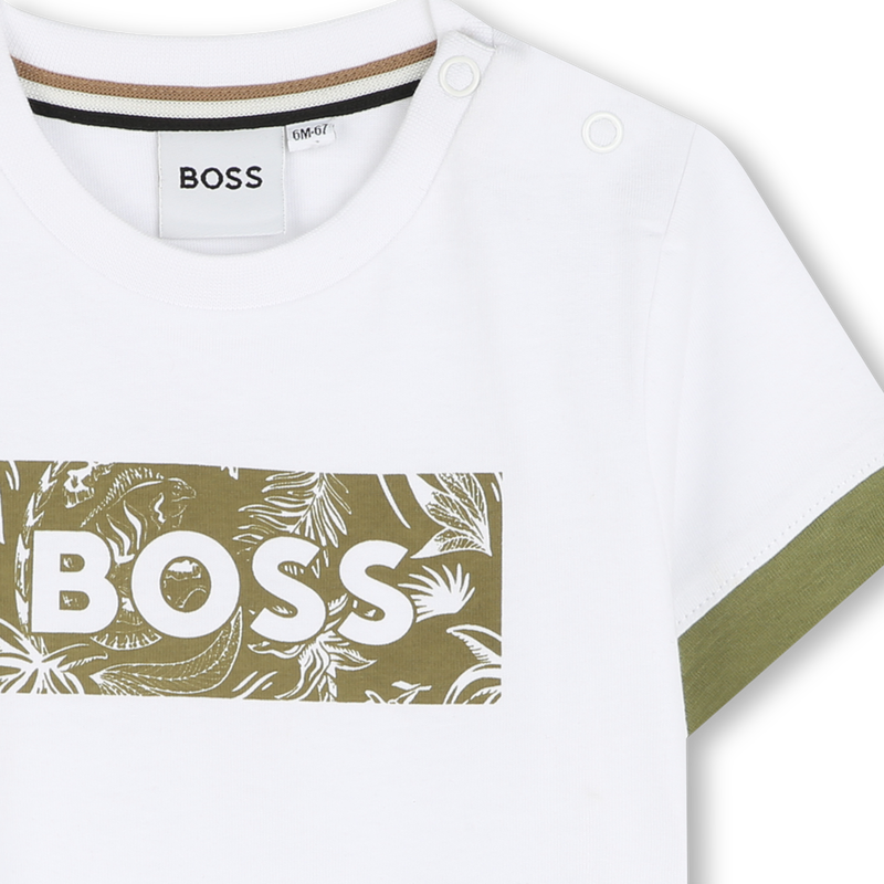 T-shirt a maniche corte BOSS 
                        RAGAZZO