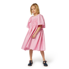 Vestito in satin di cotone KENZO KIDS 
                    BAMBINA