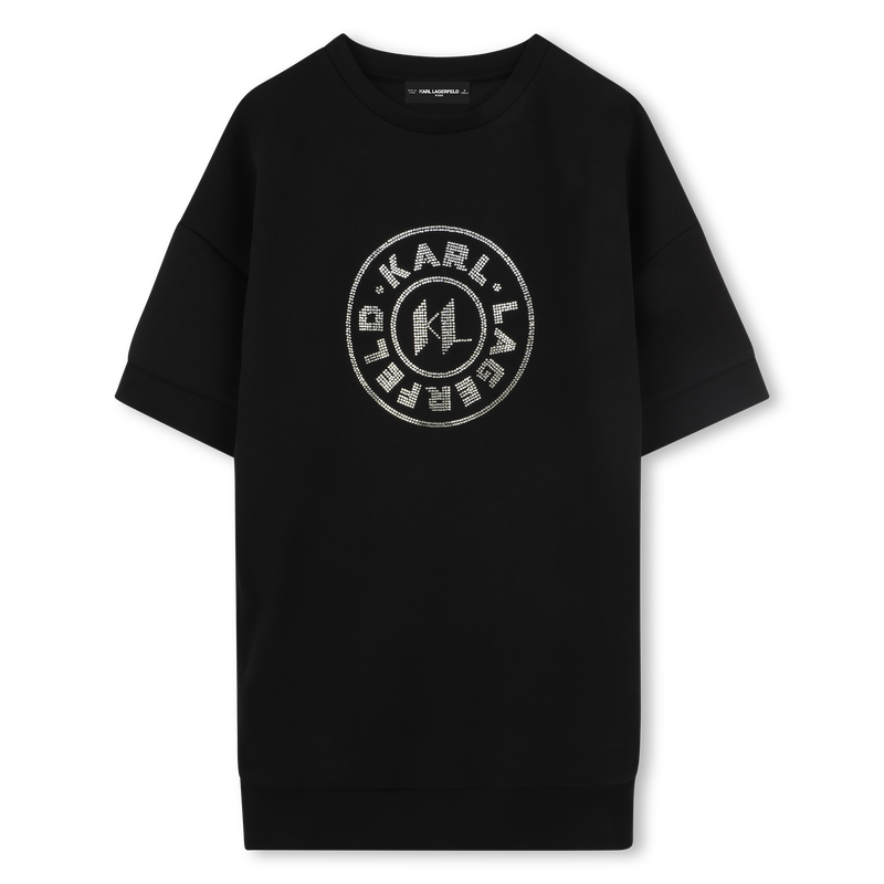 Vestito a maniche corte KARL LAGERFELD KIDS 
                        BAMBINA