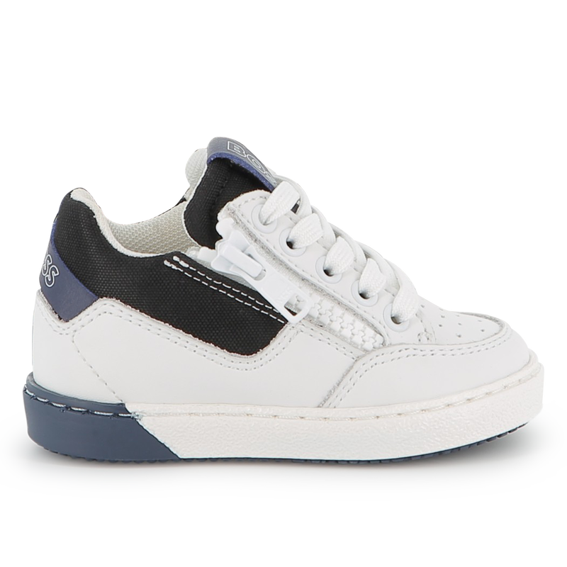 Sneakers con lacci e zip BOSS 
                        RAGAZZO