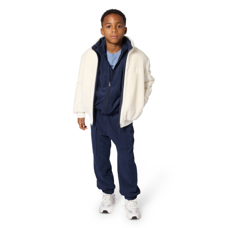 Giubbotto imbottito reversibile BOSS 
                        RAGAZZO