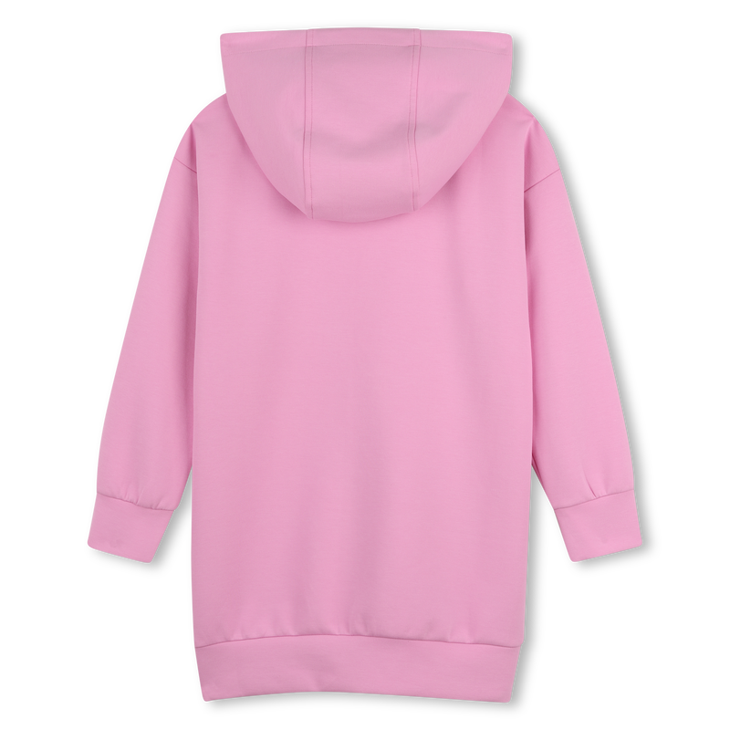 Abito con cappuccio KARL LAGERFELD KIDS 
                        BAMBINA