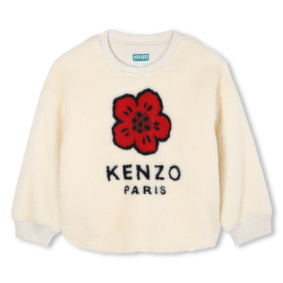 Felpa in pile soffice KENZO KIDS BAMBINA