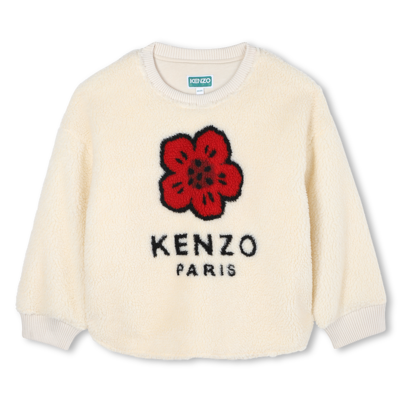 Felpa in pile soffice KENZO KIDS 
                        BAMBINA