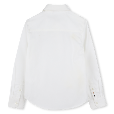 Camicia maniche lunghe cotone BOSS RAGAZZO
