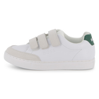 Sneakers con strisce a strappo, BIANCO, hi-res