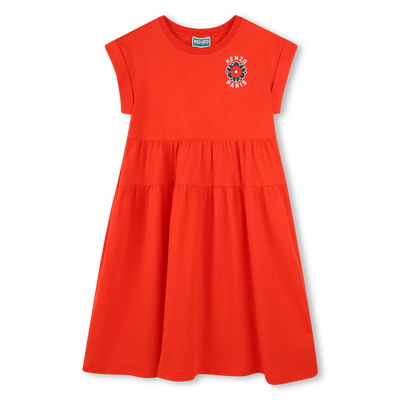 Vestito con taglio in vita KENZO KIDS BAMBINA