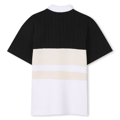 Polo con inserti a contrasto BOSS RAGAZZO
