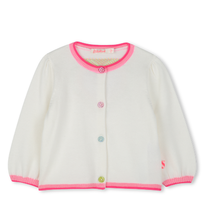 Cardigan con bottoni in cotone BILLIEBLUSH BAMBINA