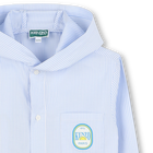 Camicia con cappuccio e stampa KENZO KIDS 
                    RAGAZZO