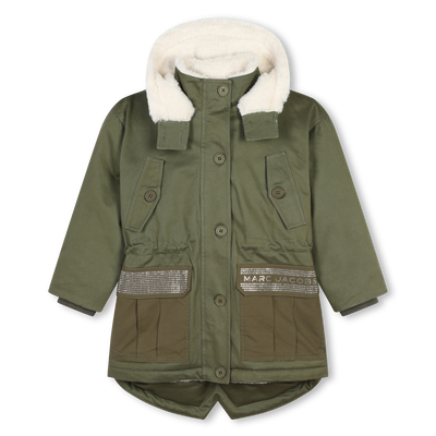Parka con cappuccio e tasche MARC JACOBS BAMBINA